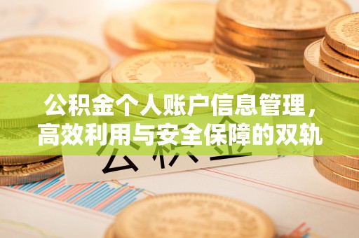神木公积金个人账户信息管理，高效利用与安全保障的双轨并行