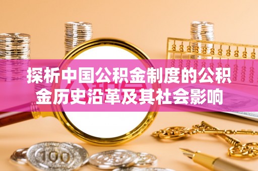 神木探析中国公积金制度的公积金历史沿革及其社会影响