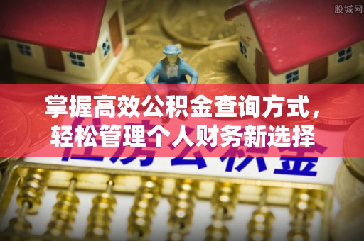 神木掌握高效公积金查询方式，轻松管理个人财务新选择