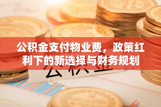 神木公积金支付物业费，政策红利下的新选择与财务规划