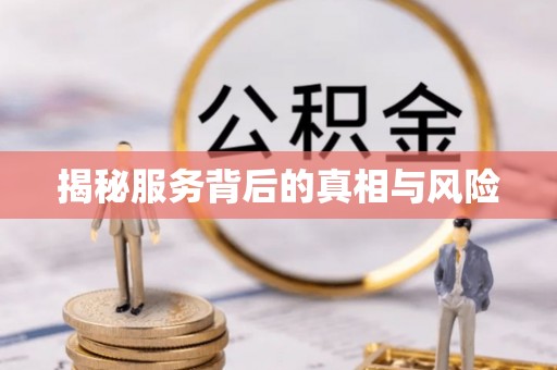 神木揭秘服务背后的真相与风险
