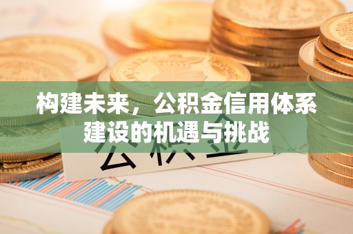神木构建未来，公积金信用体系建设的机遇与挑战
