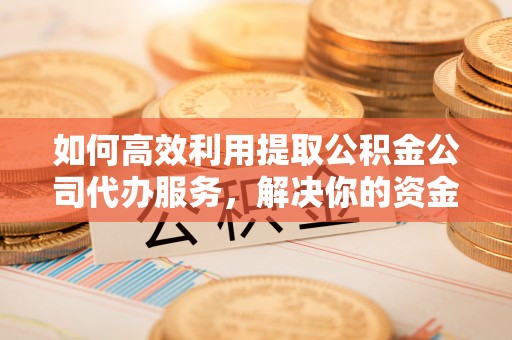 神木如何高效利用提取公积金公司代办服务，解决你的资金难题