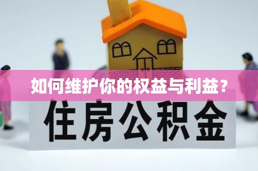 神木如何维护你的权益与利益？