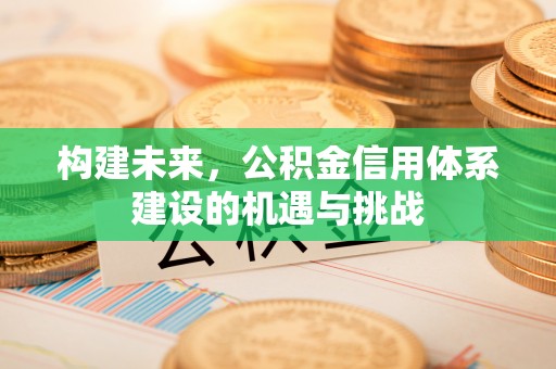 神木构建未来，公积金信用体系建设的机遇与挑战