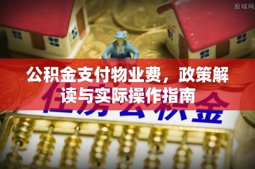 神木公积金支付物业费，政策解读与实际操作指南
